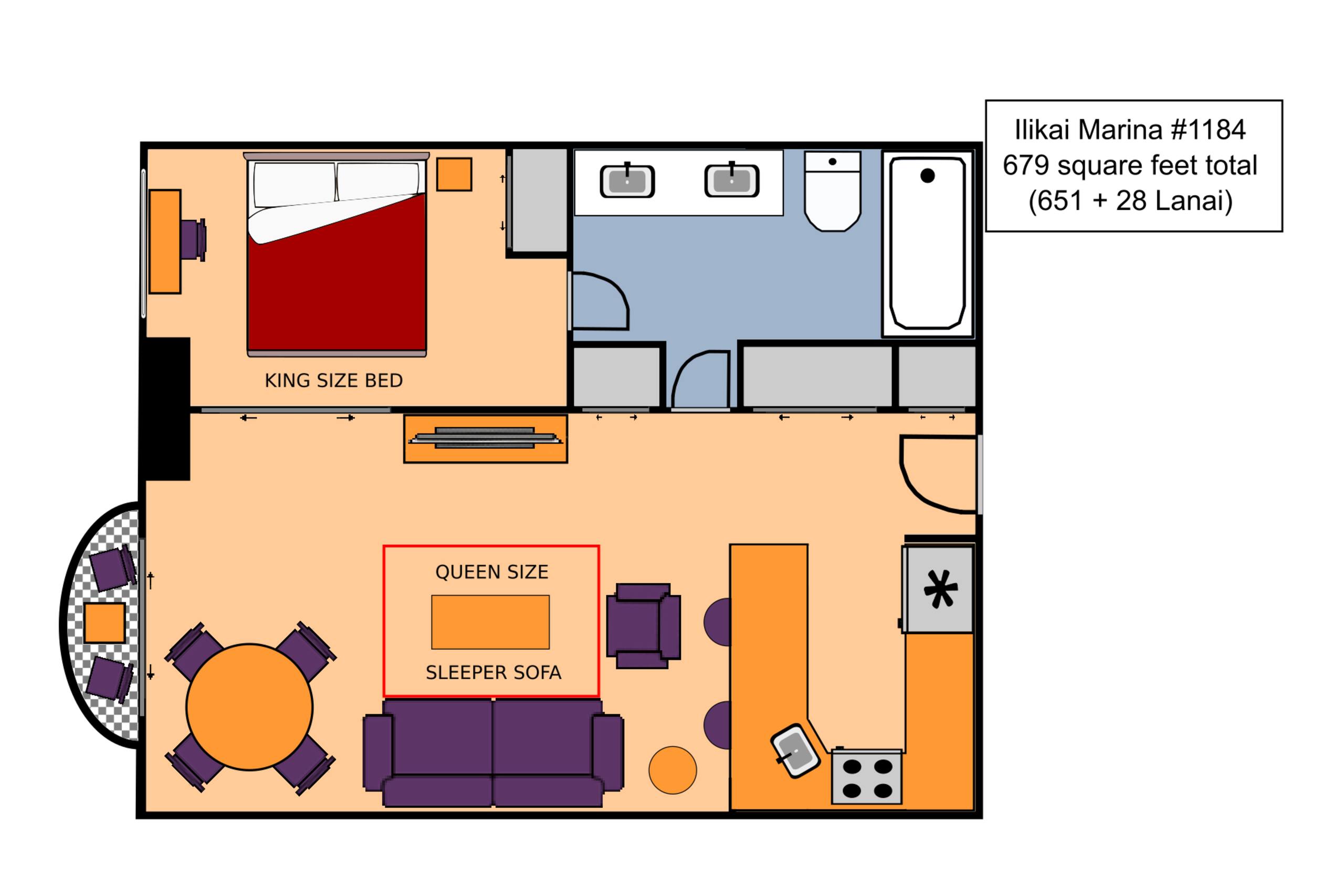 Condo in Honolulu · ★4.92 · 1 bedroom · 2 beds · 1 private bath - Image 26