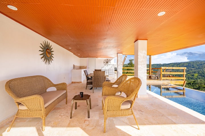 Casa Brisa W/ Heated Pool + Mt. View + River - Lares