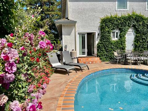 6 BD Home & Guest Suite, Pool - Downtown Mtn View