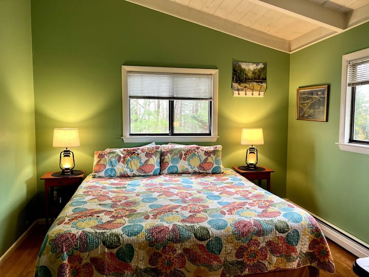 King bedroom on the first floor