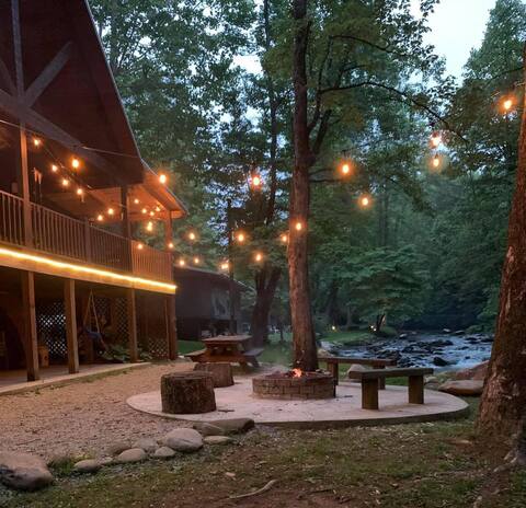 Right on the Tellico River