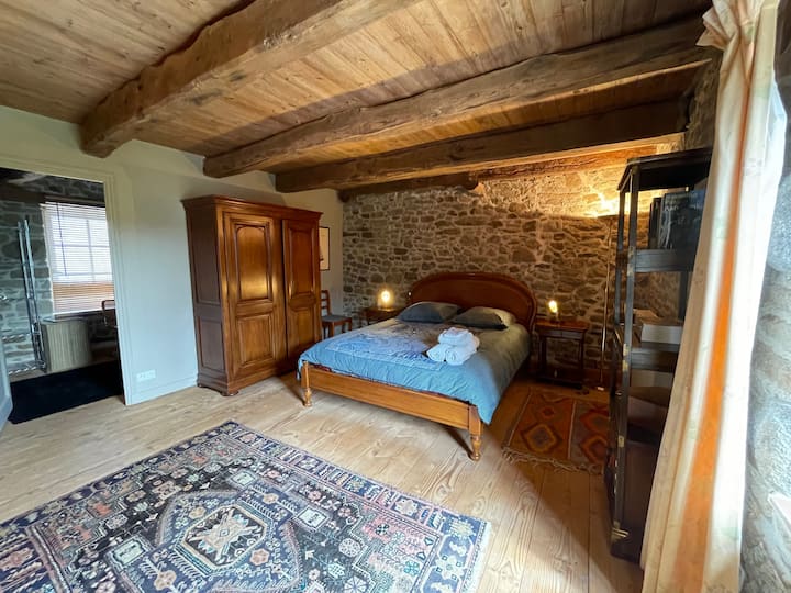 Habitación doble 4 cama 160/200 con baño y ducha en suite