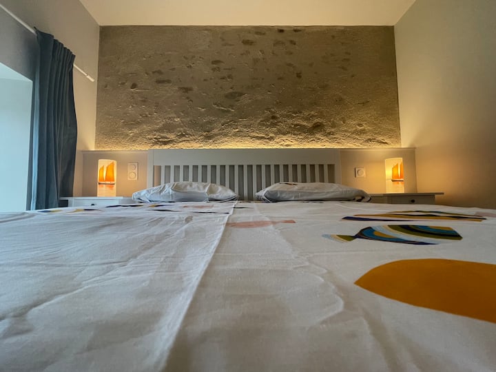 Cama de la habitación 1