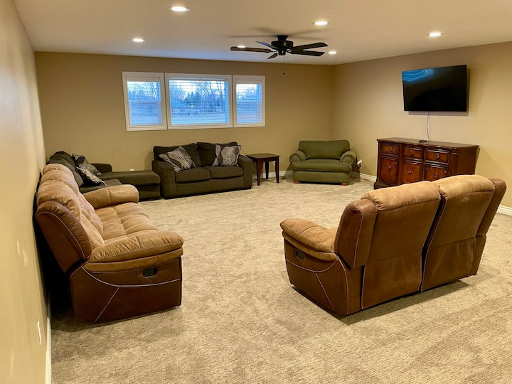 Large Upstair Living Room.  