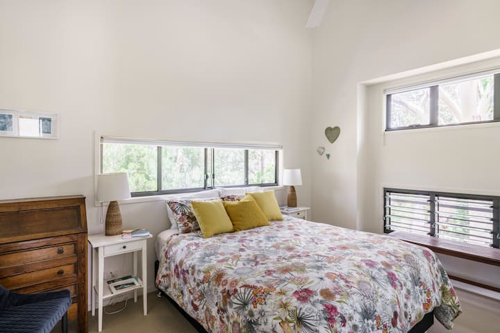 Bedroom 1 with ensuite and writing desk