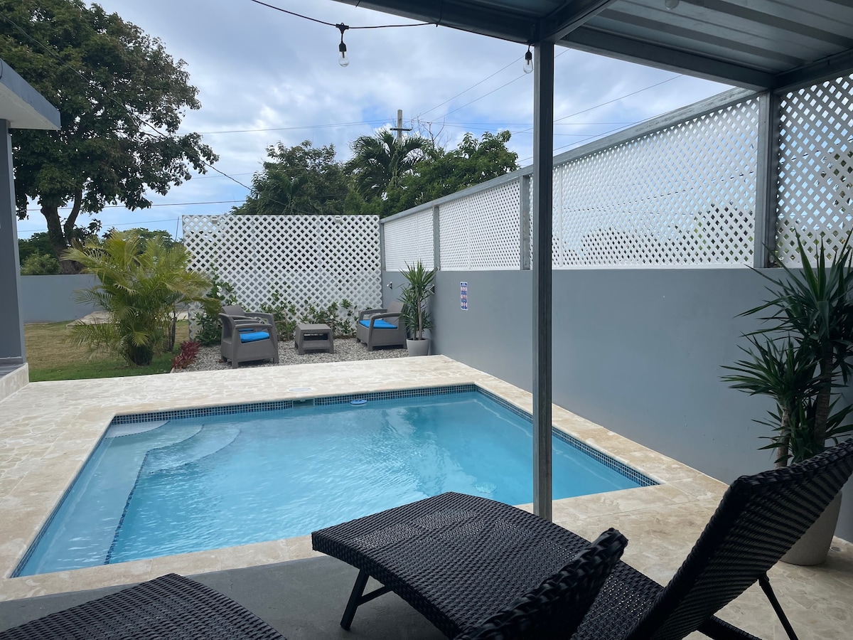 Pool House "El Guaraguao" Isabela, Puerto Rico Houses for Rent in