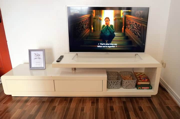 Huge 2br Condo 400mbps Wifi (Free Parking/ Sauna) - Cebu City