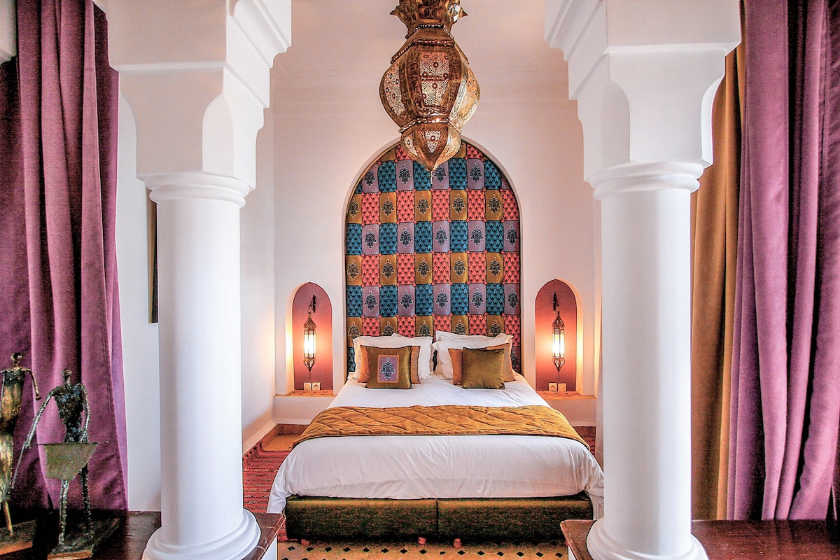Riad in Marrakesh  1 bedroom  1 bed  1 private bath
