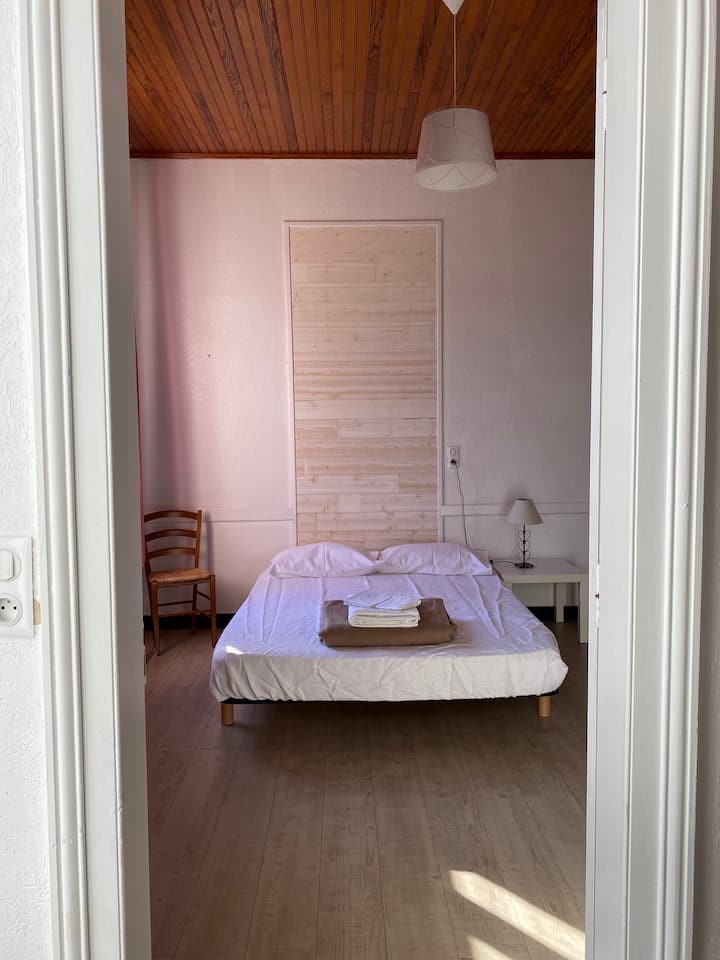 Chambre rose - Villa Traditionnelle