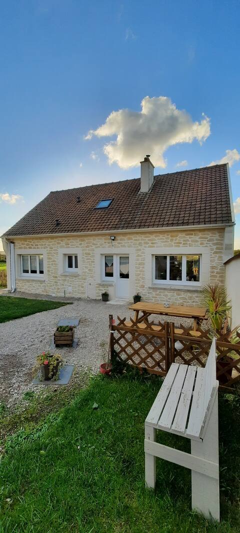 Vacation home in Audembert 6 to 8 people.