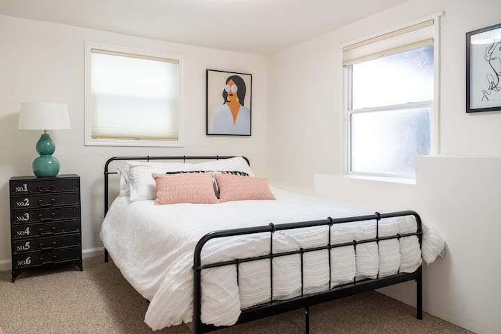 Bedroom 2, New Queen Memory Foam Mattress