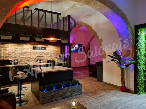 70m2 apartment with private jacuzzi