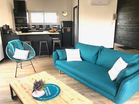 Successful Airbnb property: The sound of waves, House 150 m from the beaches in Clohars Carnoët