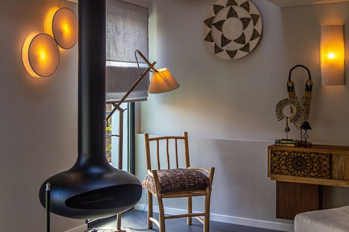 Villa Black Starling with pool and spa.