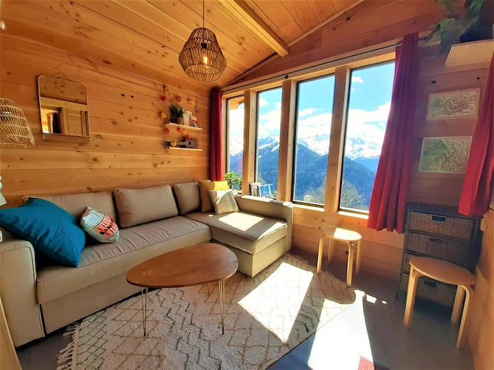 Chalet Dans Station Ski - Spa Privatisable - Isère