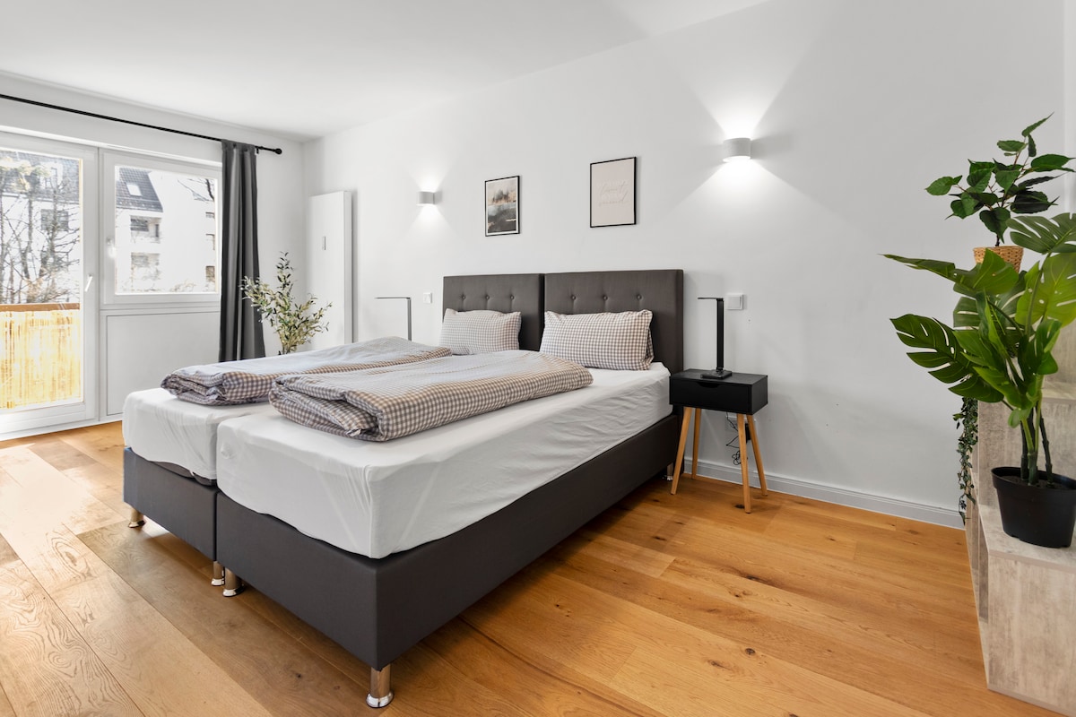 ※ Flatista Homes - Hirschgarten ※ 6 guests ※ 3 bedrooms ※