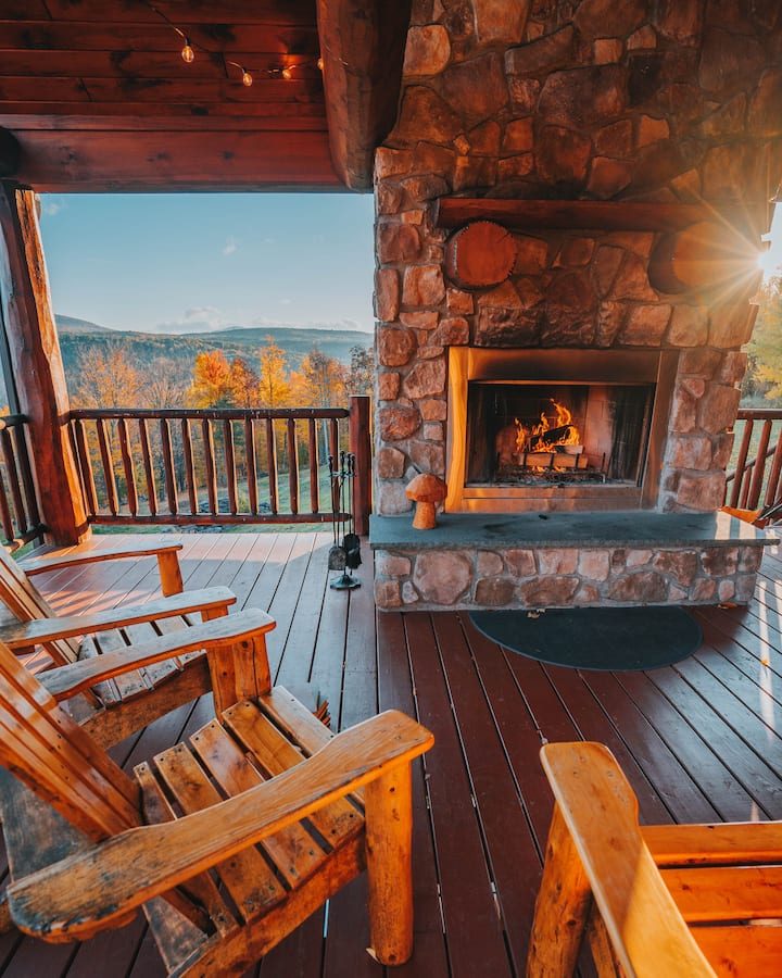 Chalet On The Far Side Of The Mountain Catskills Houses for Rent in