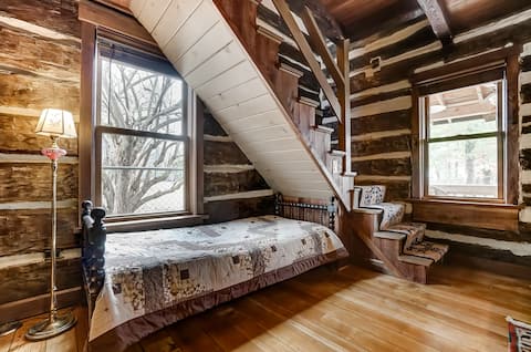 Popular Airbnb listing: The Frog Cabin in Clintonville
