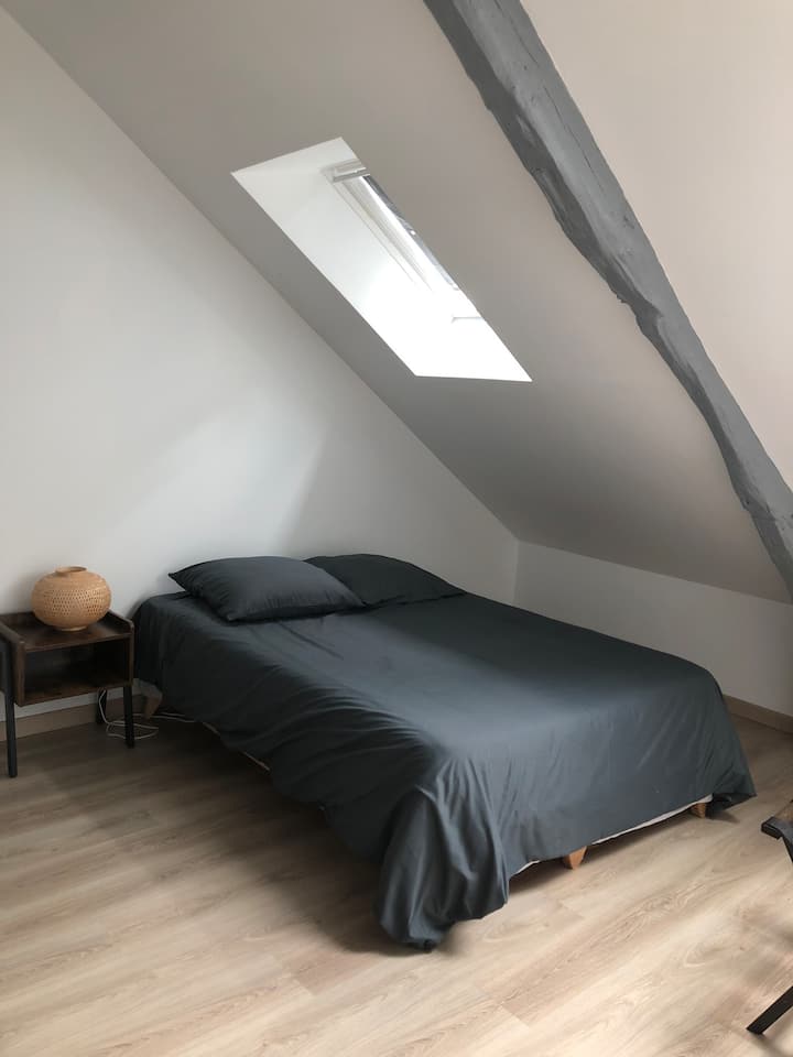 ห้องพักสำหรับสองคนใต้หลังคา