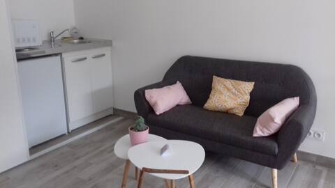 Successful Airbnb property: Studio Zone South quiet, independent and close to everything in La Roche Sur Yon