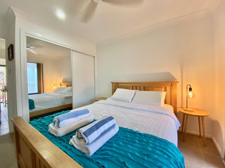 Second bedroom with queen bed.