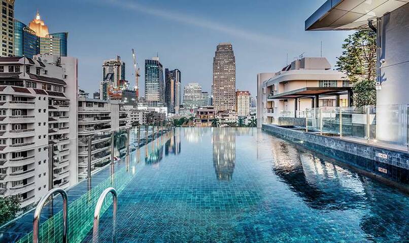 7F100m2~!2BR Sukhumvit#Terminal 21#3Beds#Max6