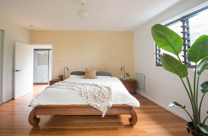 Master Bedroom 1 | Natural haven for couples sleeping in hemp + eco cotton linen