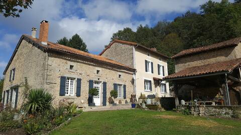 Gite and first floor of the Mill House