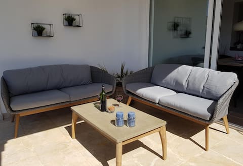Successful Airbnb property: Ocean view house between Estepona and Gibraltar in Manilva