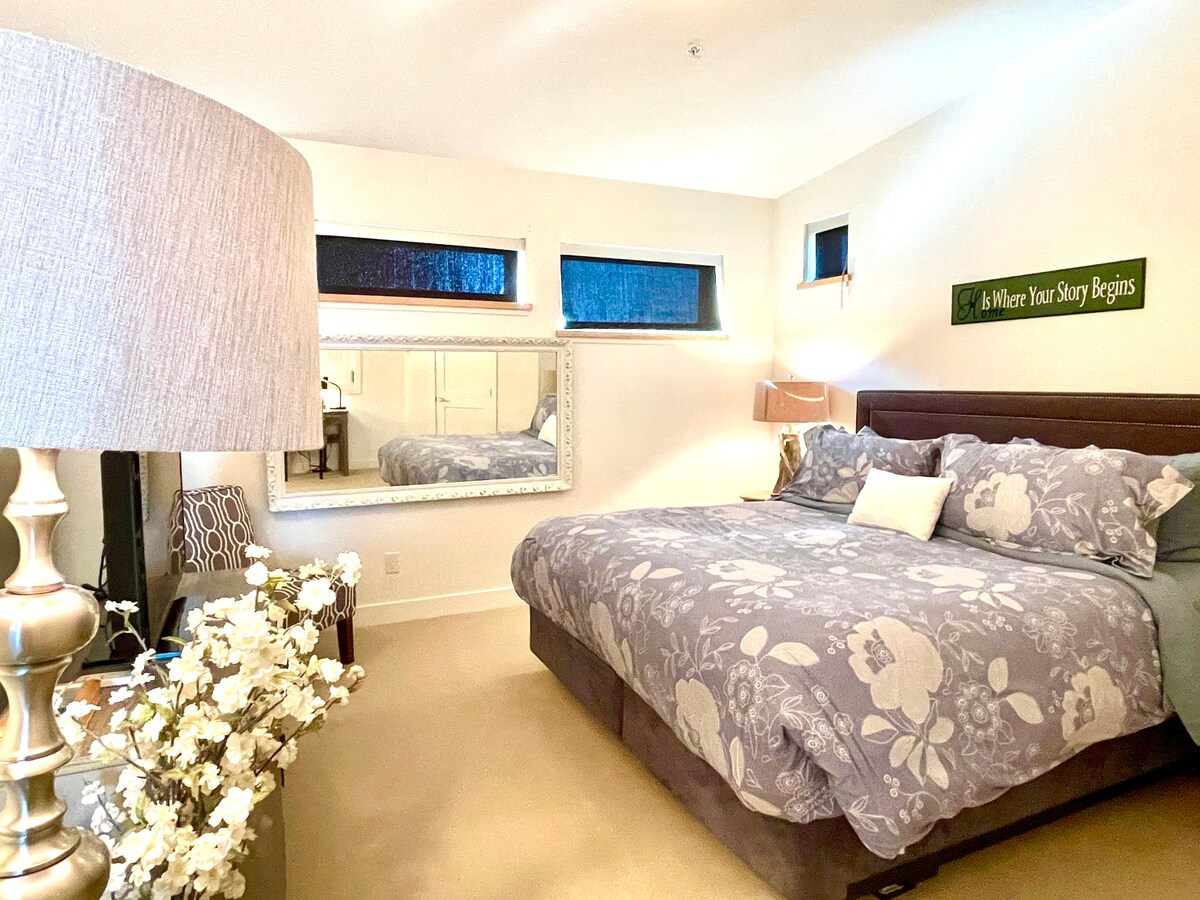 mastersuite met kingsize bed