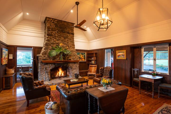 Historic French style mountaintop scenic homestead gallery image 3