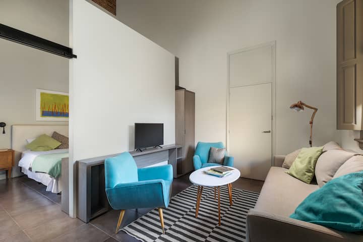 Departamento loft de 1 dormitorio en Villa Crespo