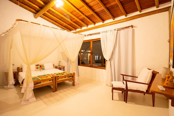 Suite  Interna  casa Central. Две единични легла могат да се превърнат в кралица.