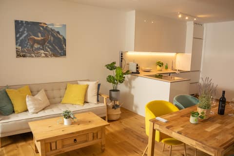 Successful Airbnb property: New apartment in Längenfeld with sun balcony in Längenfeld