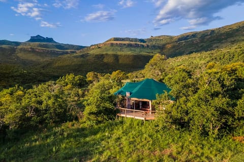 Sasi Bush Lodge Sundown Premium Luxury Safari Tent