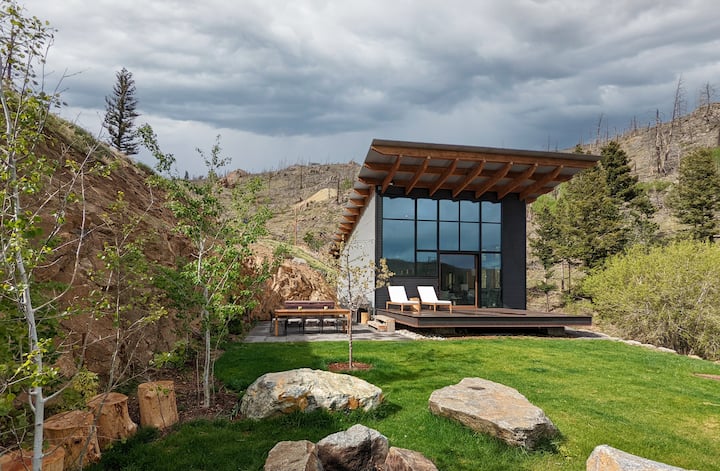 Secluded modern mountain home with stunning views - Houses for Rent in  Boulder, Colorado, United States - Airbnb