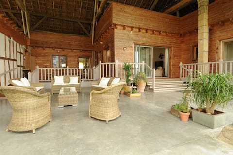 Gite with spa and quiet pool