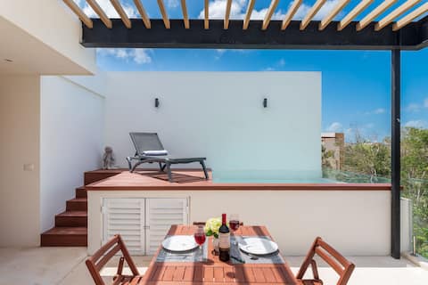 Studio with New Private Pool- Panor PH6D