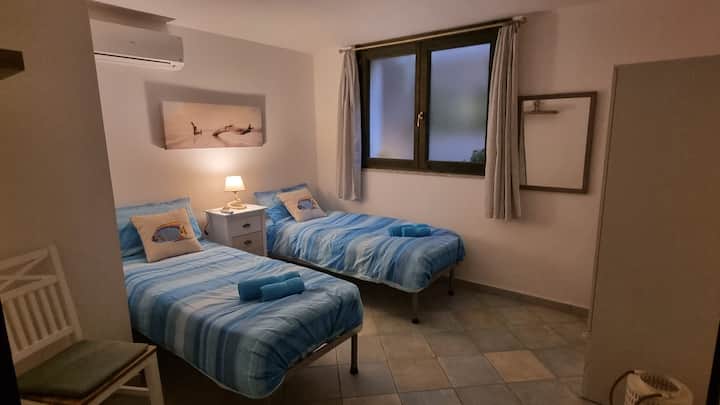 אפשרות למיטה זוגית או שתי מיטות יחיד