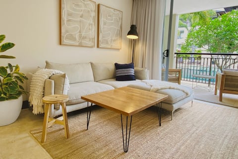 Relaxing Absolute Poolside Studio, Santai Resort