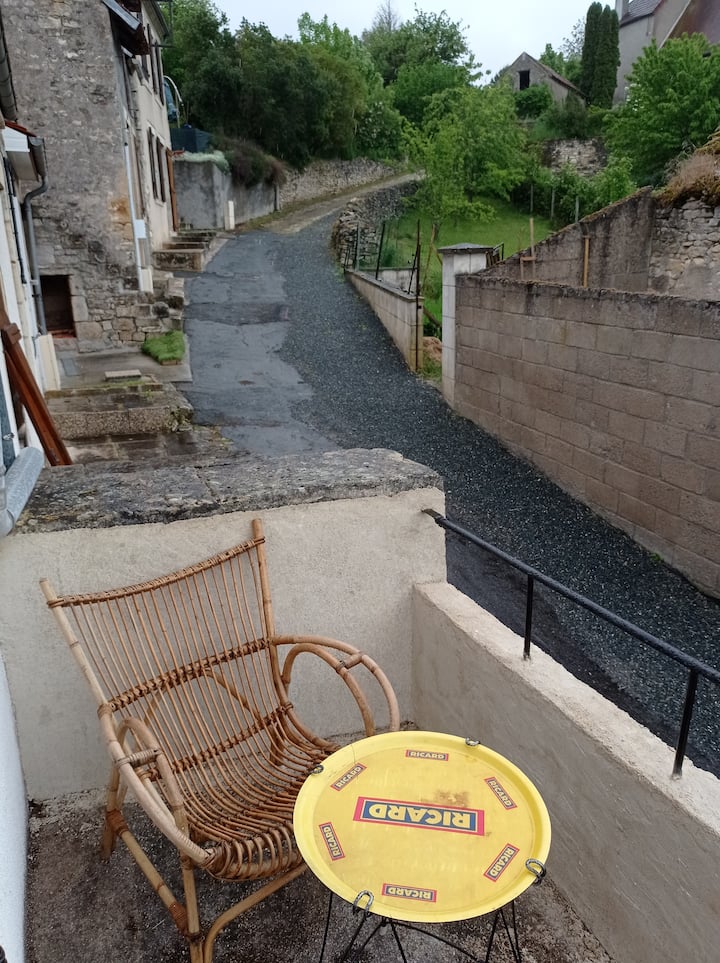 Малка тераса пред спалнята
не се пренебрегва