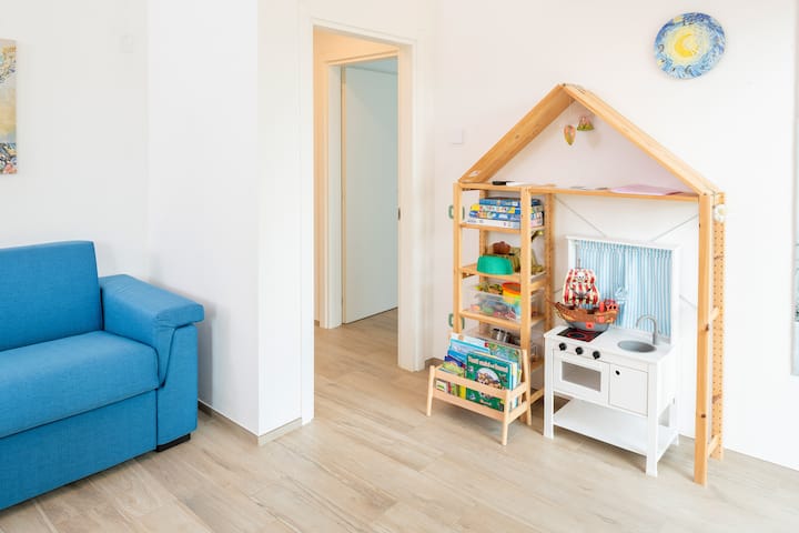Rosetta & Romeo Family Apartment-house With Garden - Garda