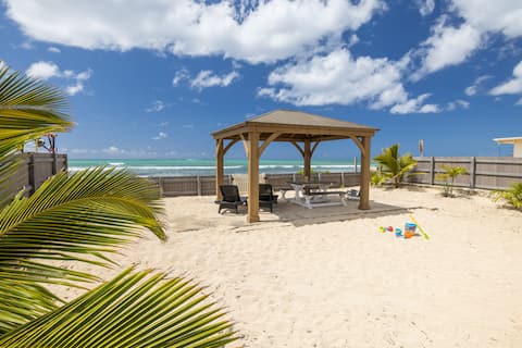 cozy house/work and play from your own beach