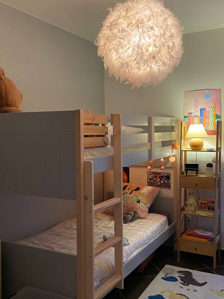 ห้องพักพร้อมเตียงสองชั้น