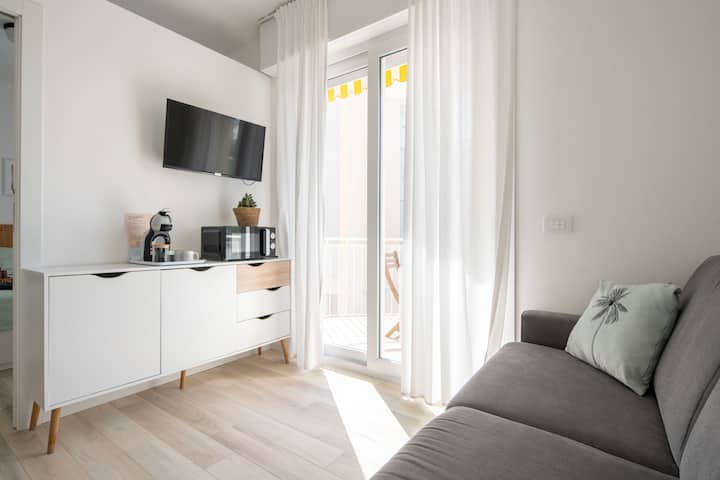 Ohjes(olo)!17 Fronte Mare•2 Terrazzi+spiaggia+auto - Lido di Jesolo