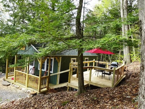 Popular Airbnb listing: Camp Rousseau- Elegance in the Adirondack Forest in Adirondacks