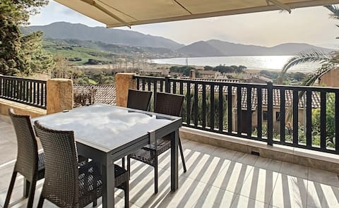 Very nice house overlooking the Gulf of Lava