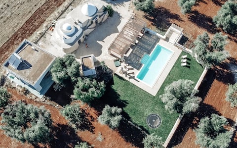 Trullo Fico d'India with private heated pool