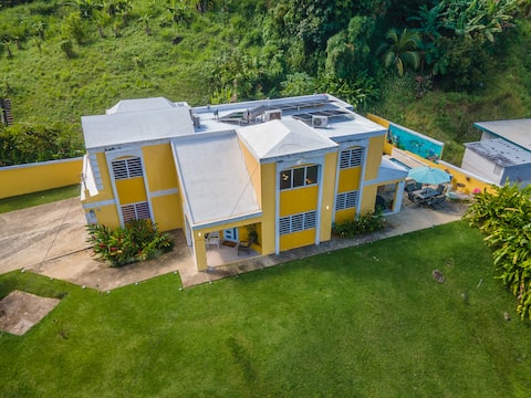 Hillside estate with panoramic views of El Yunque
