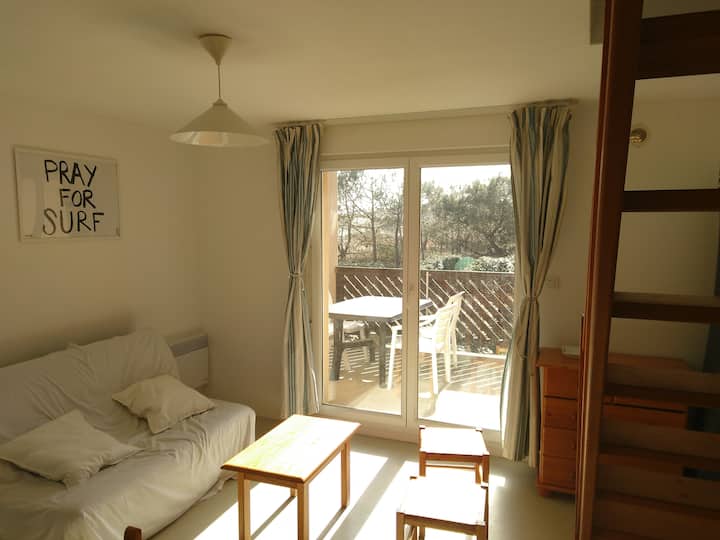 Appartement Avec Terrasse Aux Pieds Des Dunes ! - Carcans